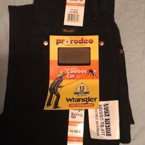 Boys Black Wranglers